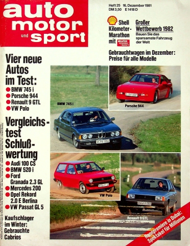 Auto Motor und Sport 25/1981